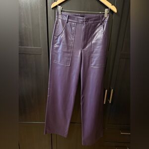 ZARA Faux Leather Pants – Size Small – Premium Quality
